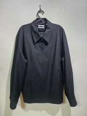 UNIQLO U ブラック ジップアップ ブルゾン ジャケット L