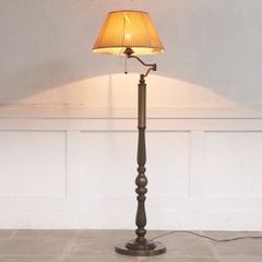 横浜クラシック家具 ダニエル Daniel フロアスタンド 照明 樺材 高級