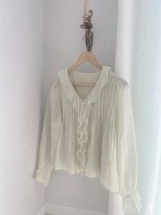 アドーア ADORE フリル袖ブラウス 美品 - メルカリ
