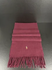 ポロラルフローレン ラムウール 100% マフラー MADE IN ITALY