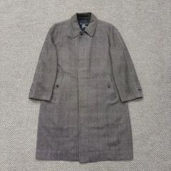 超希少✨️バーバリー カシミヤ ヘリンボーン ステンカラー ロング