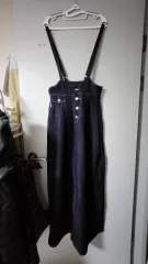 デニム サスペンダー ワイド パンツ 新品