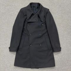 D441/BURBERRY BLACK LABEL ショートトレンチコート 黒 - メルカリ
