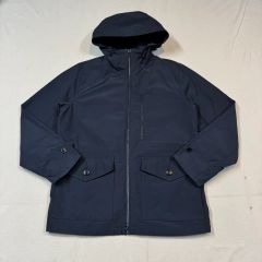 新品タグ付】カルバンクライン フーデッドジャケット M相当 ネイビー 