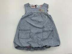 RODEO CROWNS ヒッコリー柄 バルーンワンピース キッズ S 95-105のサムネイル