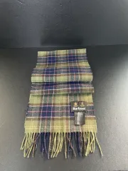 BARBOUR バブアー ラムウール Classic タタン CHECK マフラー ストール 新品