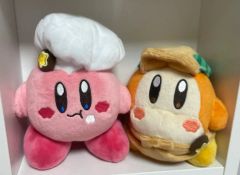 カービィカフェ￼ カービィとワドルディの特大ぬいぐるみ2点セット