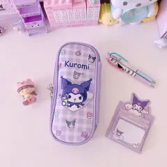(すぐ配送)輸入 Sanrio キャラクター CHECK ハート 筆箱&ポーチ_アイスクリーム コーン クロミ