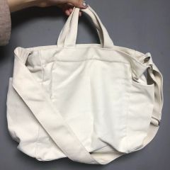 OLD FOLK HOUSE キャンバス ショルダーバッグ アイボリー | Mercari