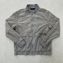 PRADA ナイロンジャケット ホワイトストライプ サイズ48 - メルカリ