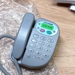 ミニチュア コイン式電話 グリーン - メルカリ