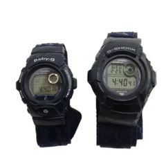カシオジーショック CASIO G-SHOCK BGX-099 DWX-199 腕時計 ペアウォッチ クォーツ デジタル カレンダー付き 紺 ネイビー ■GY18 /MQ