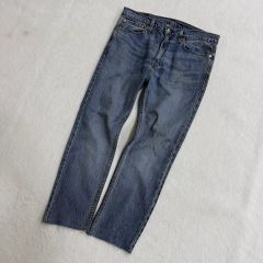 Levi's 527 先染めブラック デニム W34 L32 - メルカリ