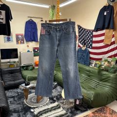 Levi's 201XX ジーンズ ヴィンテージ 米国製 復刻 555 34 - メルカリ