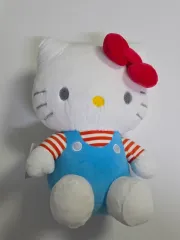 サンリオ ハローキティ オーバーオール ぬいぐるみ (約 28cm)