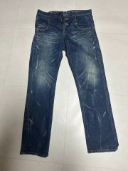 HILFIGER DENIMダメージジーンズ コラン デストロイ36×32 - メルカリ