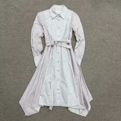 カルバンクライン 花柄 ワンピ ワンピースシャツ 新品 US4 ⑪ - メルカリ