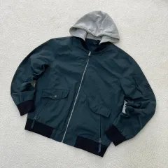 105 POLHAM デタッチャブル フード MA-1ジャケット 0324M