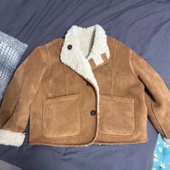 ✨新品・タグ付き 完売品 ザラ ダブルフェイスジャケット ボア