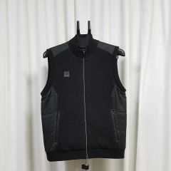 美品 #FR2 GOLF ゴルフ ニットベスト L 黒 Vネック ロゴ メンズ - メルカリ