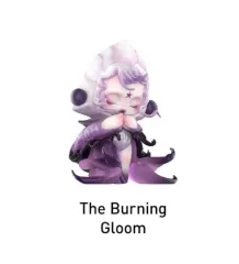 ポップマート Skull Panda(スカルパンダ) 花(はな)の4幕シリーズ The burning gloom