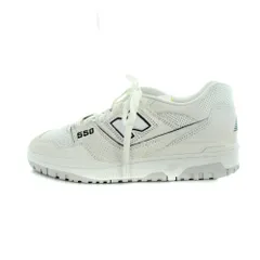 ニューバランス NEW BALANCE BB550PRB リフレクションホワイト スニーカー スエード レザー シューズ 靴 ロゴ 27.5cm 白 ホワイト ■GY18 /MQ