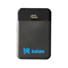 燃えにくい 準固体電池採用 10000ｍAh PSE認証済み KEIAN MAGSAFE準拠 USB 4台同時充電 ワイヤレス急速充電器 次世代急速充電 充電 軽量 コンパクト 大容量モデル スマホ タブレット USB タイプCケーブル内蔵 アップルウオッts
