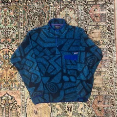 XL パタゴニア シンチラ アズテック フリース プルオーバー ジャケットのサムネイル