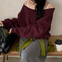 provoke オフショルダースウェット未使用タグ付 - メルカリ