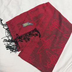 極美品 ヴィヴィアンウエストウッド リバーシブル マフラー イタリア製