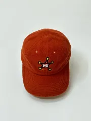 90s NIKE フリース オレンジ COLOR ベースボールキャップ