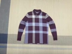 (95) ダックス ゴルフ メンズ BIG CHECK カラ 長袖 Tシャツのサムネイル