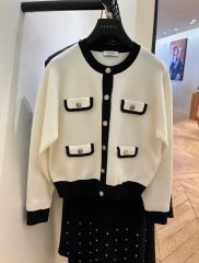 2026ss完売品【René 】DM掲載定価80000円ツイードカーディガン38 