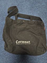 COVERNAT バケットバッグ キャンバス ブラウン - メルカリ