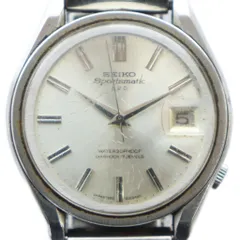 セイコー SEIKO 7625-8130 腕時計 ウォッチ 自動巻き ロゴ カレンダー付き デイト シルバー色 ■GY18 /MQ