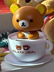 リラックマ 森でほっこりきのこミニマスコット - メルカリ