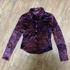 chopova lowena チョポバロウェナ tシャツ ロンT ハート ボタン - メルカリ
