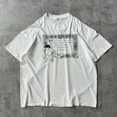 古着 シルエット◎ ラクダ プリントTシャツ Tシャツ 半袖Tシャツ 