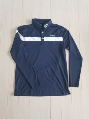 Golfickers ハーフジップ シャツ 長袖 グレー M - メルカリ
