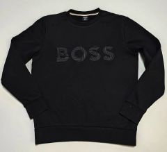 HUGOBOSS新品未使用メンズスウェット トレーナーXL(定価¥28,600黒 