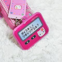 ハローキティ　キルティング　ケース　？　当時物　カオハナ 90's 当時物 ハローキティ キルティングカードケース 定期 カオハナ