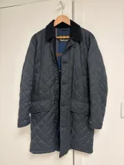 BARBOUR バブアー キルト トレンチ コート Mのサムネイル