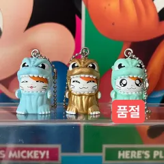 ゴジラxとっとこハム太郎 ゴジハム キーホルダー