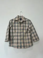 バーバリー ロンドン チェック シャツ S