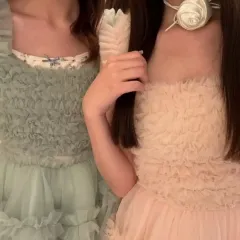 日本 Treat urself バレリーナ チュール ビスチェ ピンク
