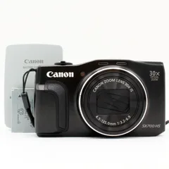 【新品級】CANON PowerShot SX700 HS ブラック#9906のサムネイル