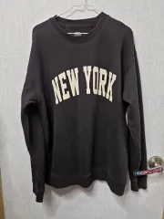 XLARGE NEW YORK ブラック スウェット Tシャツ 105