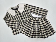 キッズ ダウンジャケット アウター リボン柄 グレー 130cm相当 - メルカリ