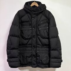 美品 タトラス ハリケーン ダウンジャケット ファー ブラック 04 XL 