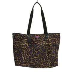 MT905 コーチ COACH レオパード柄 トート ショルダー 2点セット - メルカリ